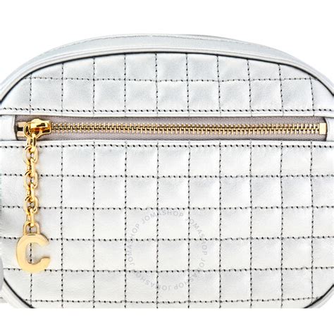 celine ladies small c charm bag in laminated quilted calfskin|Celine Ladies Small C Charm Bag in Laminated Quilted Calfskin.